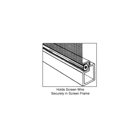 CRL Gray .150 Screen Retainer Spline [500' Roll] - 5C150