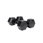 5kg Black Hex Dumbbell Pair