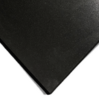 Muscle Motion Premium Commercial Rubber Gym Flooring - Black 1m x 1m x 15mm