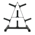 Front view of Gronk Fitness A-Frame Weight Tree