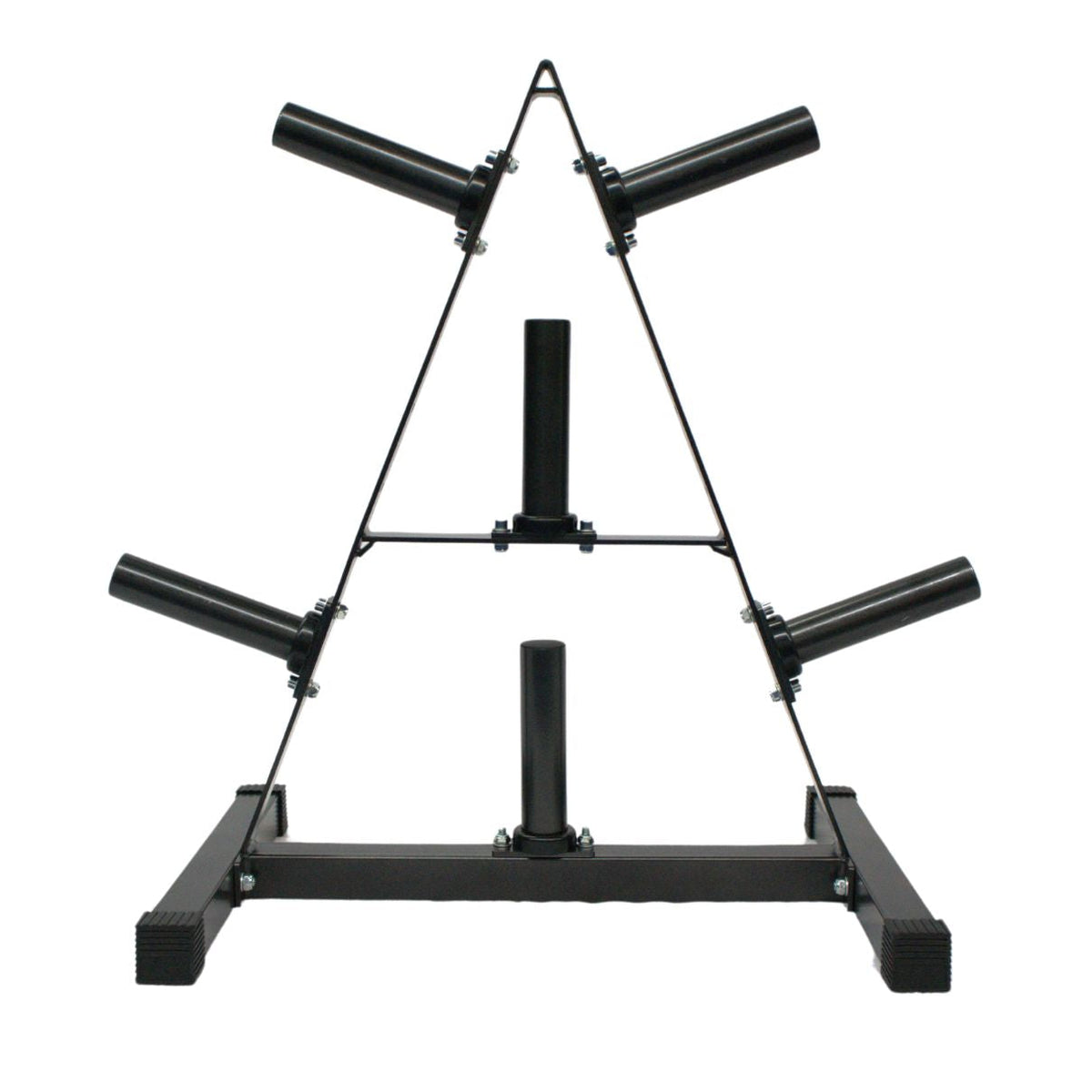 Front view of Gronk Fitness A-Frame Weight Tree