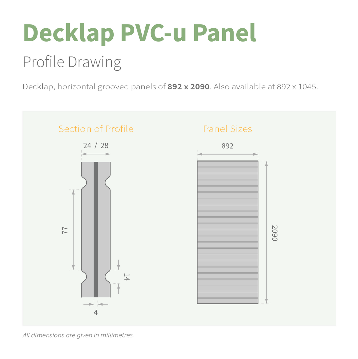 Decklap Reinforced Door Panel