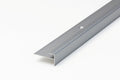 5 mm aluminium stair nosing outer corner silver LVT F5