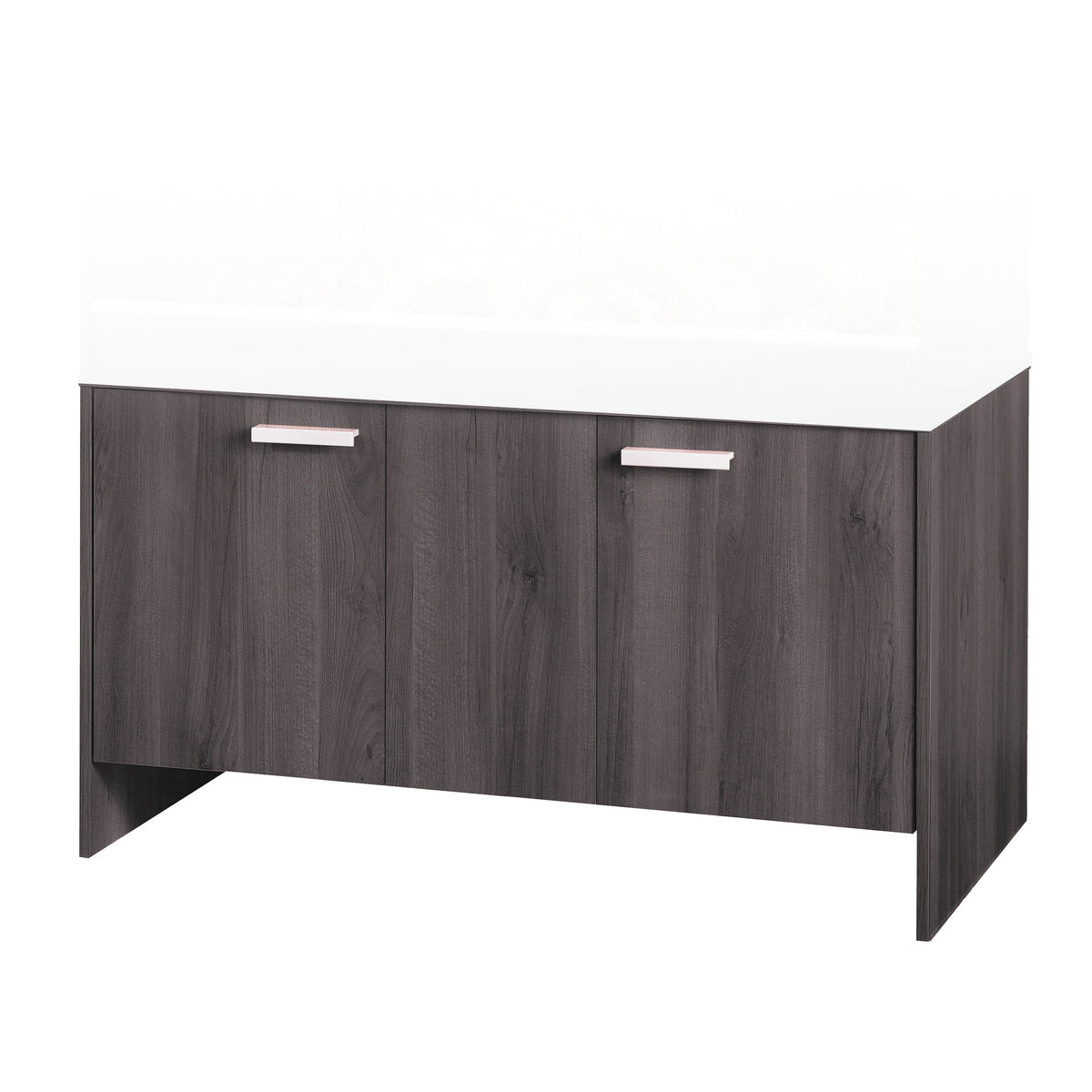 Vivexotic Large Grey 115x49x64.5cm Refurbished Cabinet with Marks