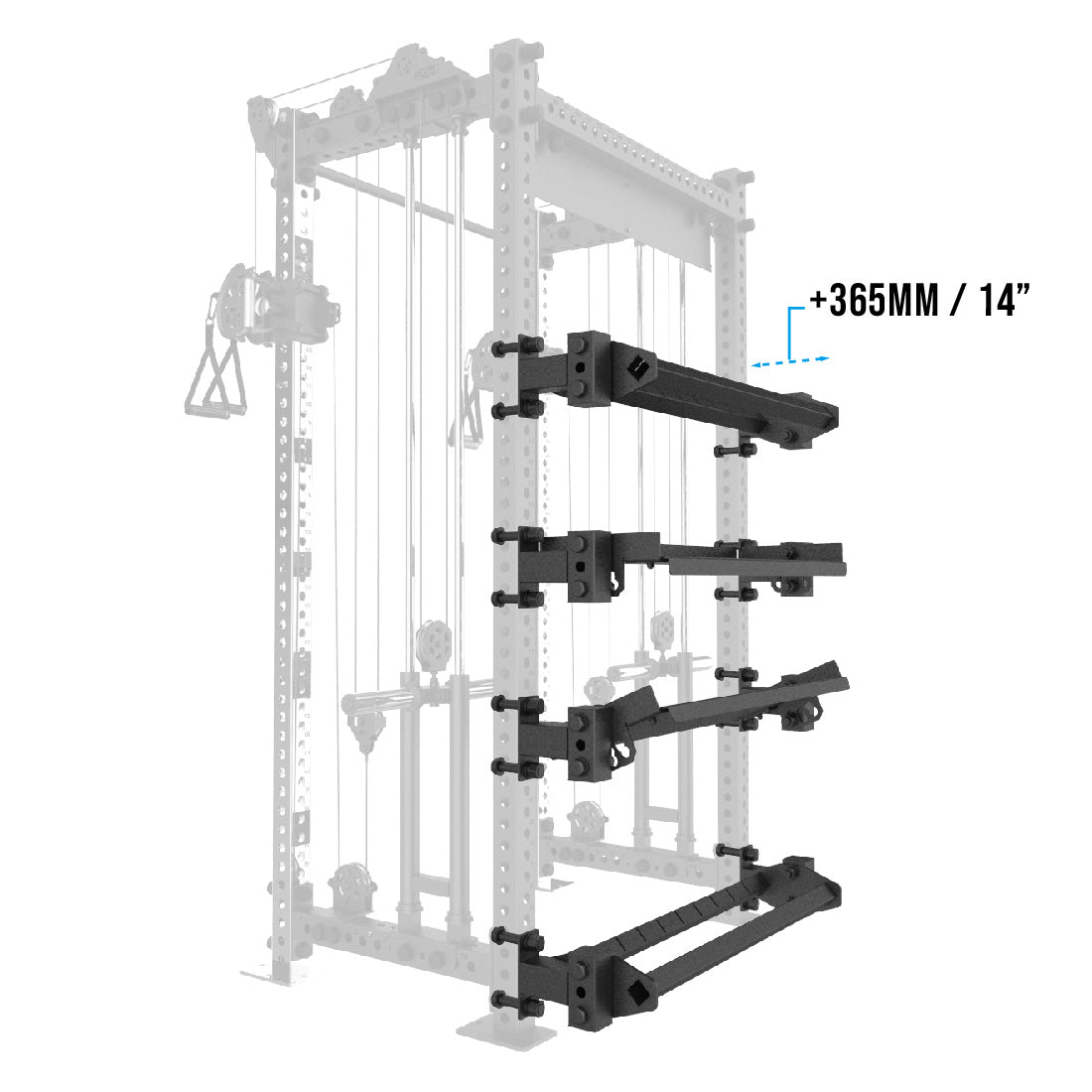 Shelf and Plate Sleeve Extension (Set)