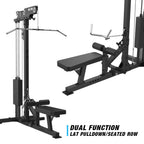 Lat Pulldown Low Row Weight Stack Tower