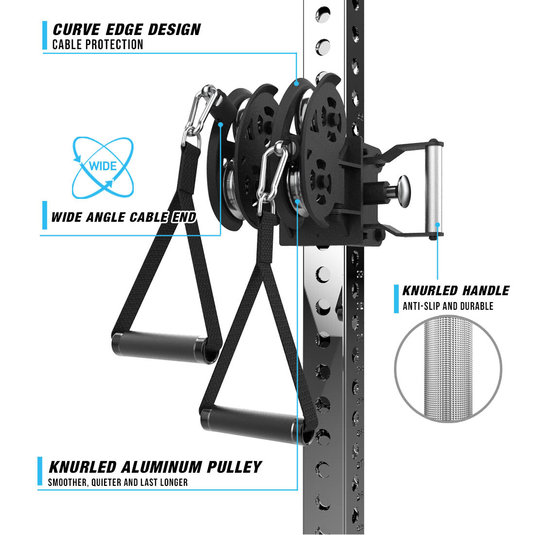 RX3 3000 Wall-Mounted Cable Tower