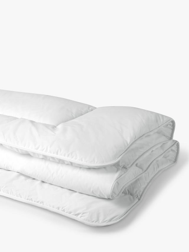 John Lewis Ultimate Down Alternative Duvet 13.5 Tog Single 135 x 200cm White