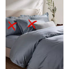 John Lewis Soft & Silky 800 Thread Count Super King Duvet Cover - Ice Blue