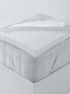 John Lewis Specialist Support 5-Zone Aurora Foam King Mattress Topper White