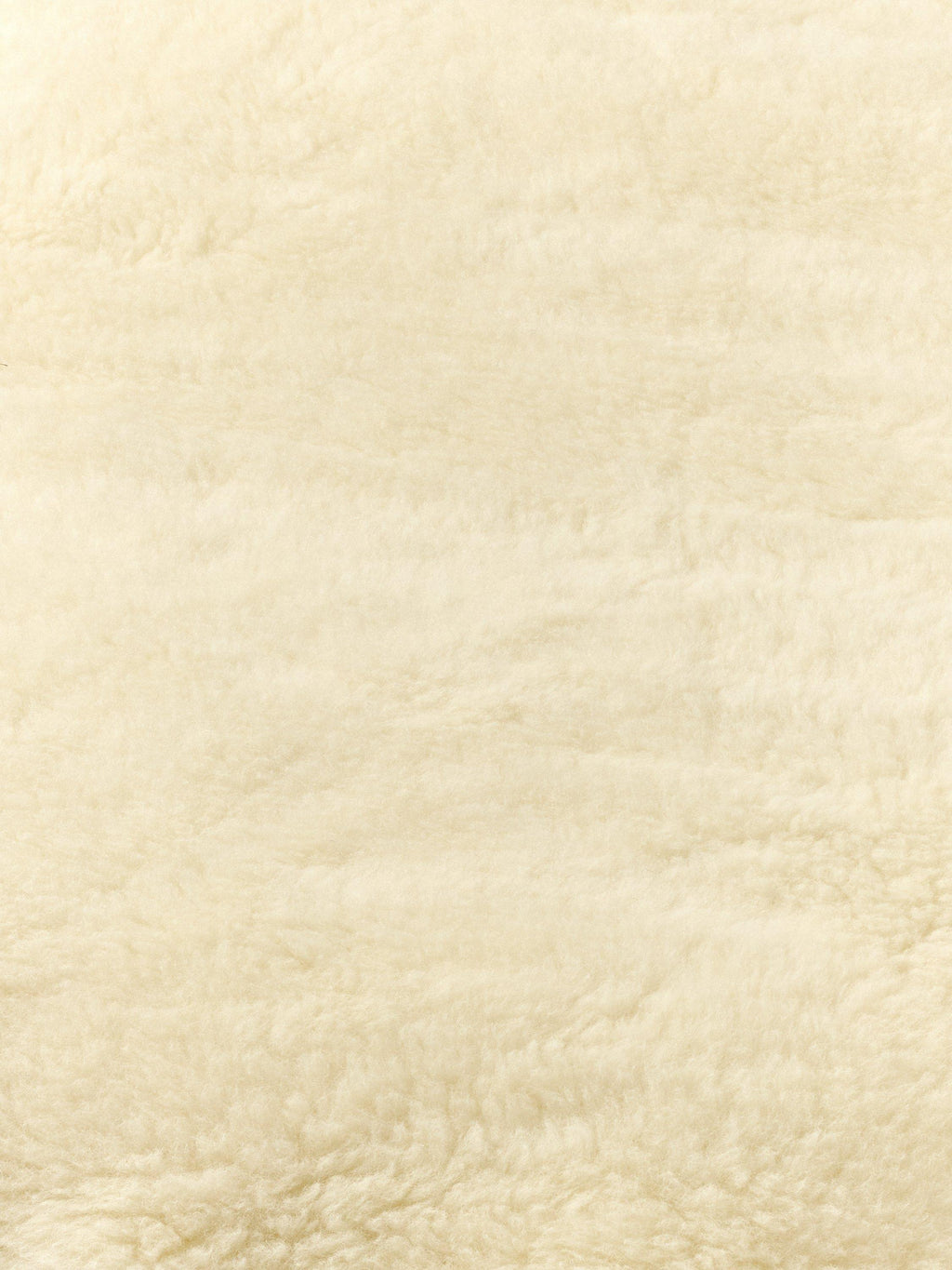 John Lewis Natural  British Wool Fleece Mattress Topper - White - King