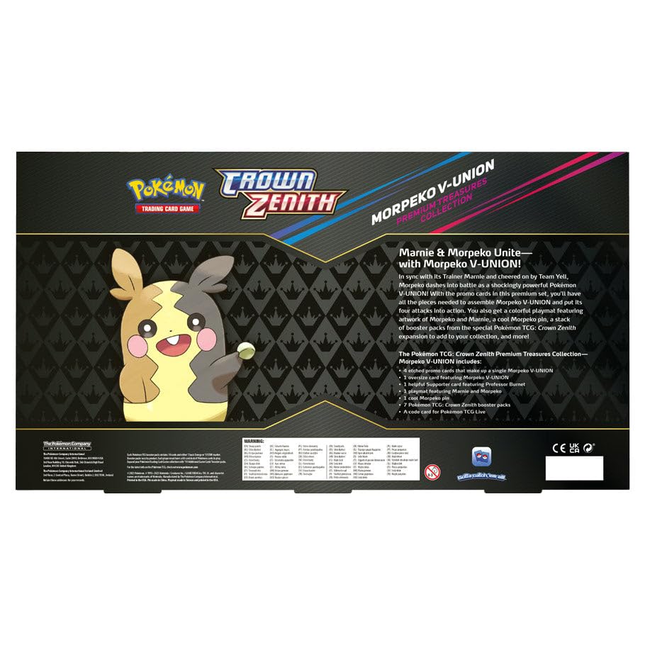 Pokemon TCG: Morpeko V-Union Premium Treasures Collection
