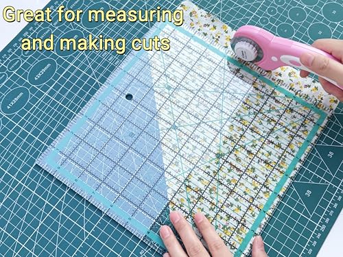 12 Quilting Rulers(2.5",3.5",4.5",5",5.5",6",6.5",7",8.5",9",10",12") - color: Multi