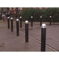 Polyester Powder Coated Bollard w/ Aluminium Top