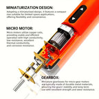 Small Precision Electric Screwdriver 46-in-1, Mini Rechargeable Cordless Electric Screwdriver, Precise Power Tool Drill High Torque for Computer or Household Repair Tool Set