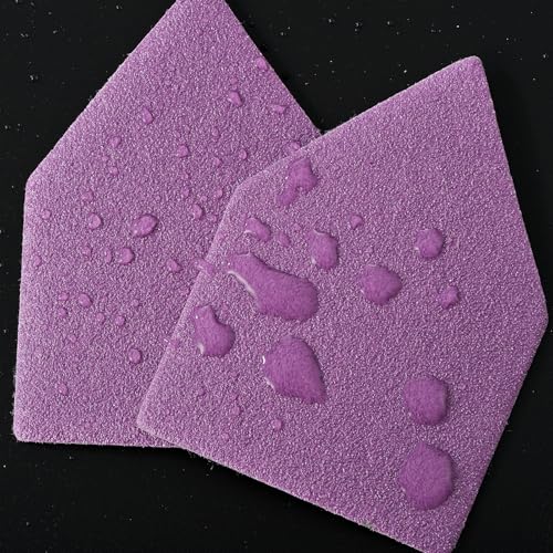 80 Grit Sandpaper, Triangle Sanding Sheets, Fits Milwaukee M12 Fuel Sander - style: 80 Grit