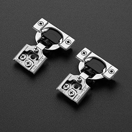 Soft Close Hinges for Kitchen Cabinet Hinges, 3/4 Inch Overlay, 10 Pack - size: 3/4 inch Overlay