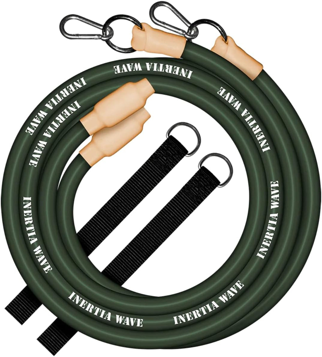 Inertia Wave - Dynamic Rubber Battle Ropes | Green