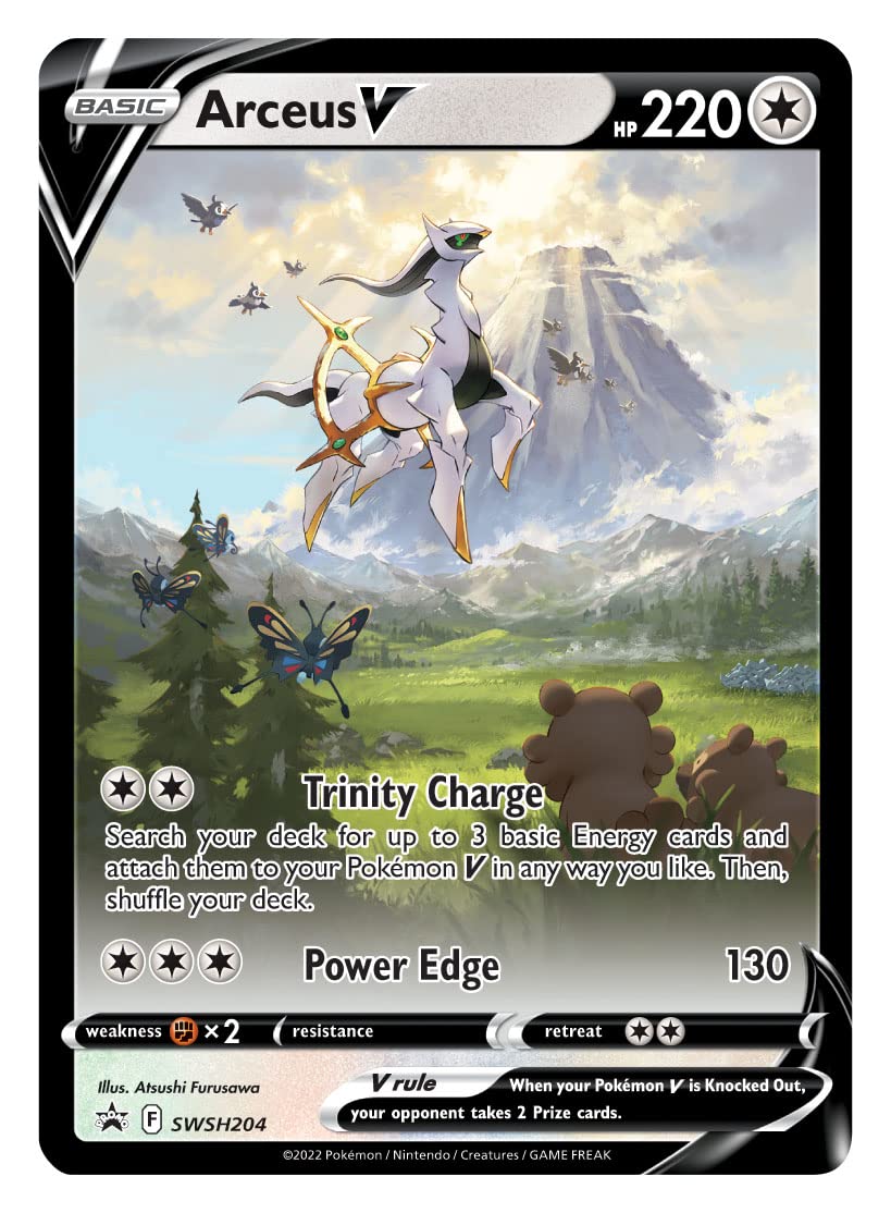 Pokemon TCG: Arceus V Figure Collection Box