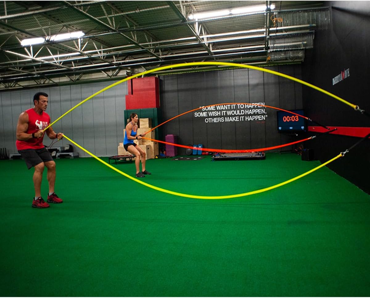 Inertia Wave - Dynamic Rubber Battle Ropes | Green