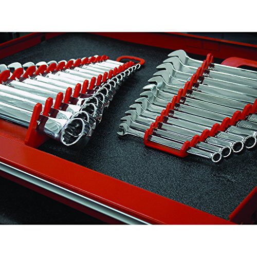 Ernst Manufacturing Gripper Wrench Organizer, 5 Tool, Black - color: Black, size: 5 Tool, style: Standard