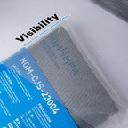 Window Screen Replacement Kit Durable 39" x 118" Polyester Mesh with Tool - color: Gray, size: 39" x 118"