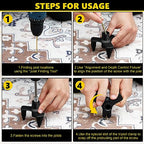 Dreyoo Squeaky Floor Repair Kit with 5 Tools and 50 Screws