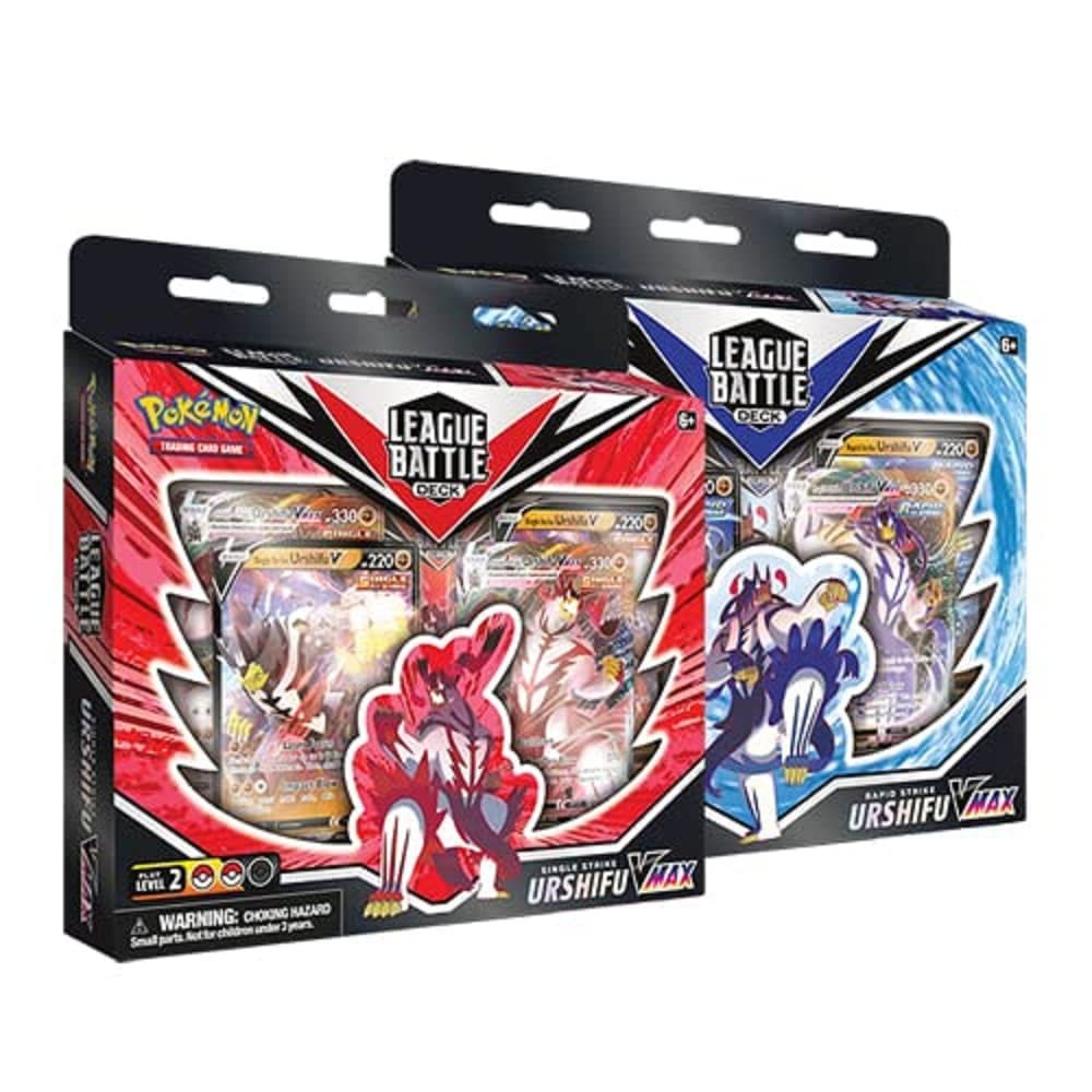 Pokemon TCG: Single Strike or Rapid Strike Urshifu VMAX League Battle Deck