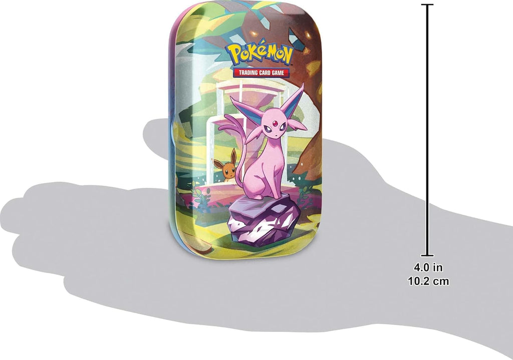 Pokemon TCG Scarlet & Violet 8.5 Prismatic Evolutions Mini Tin - 1 Random Art