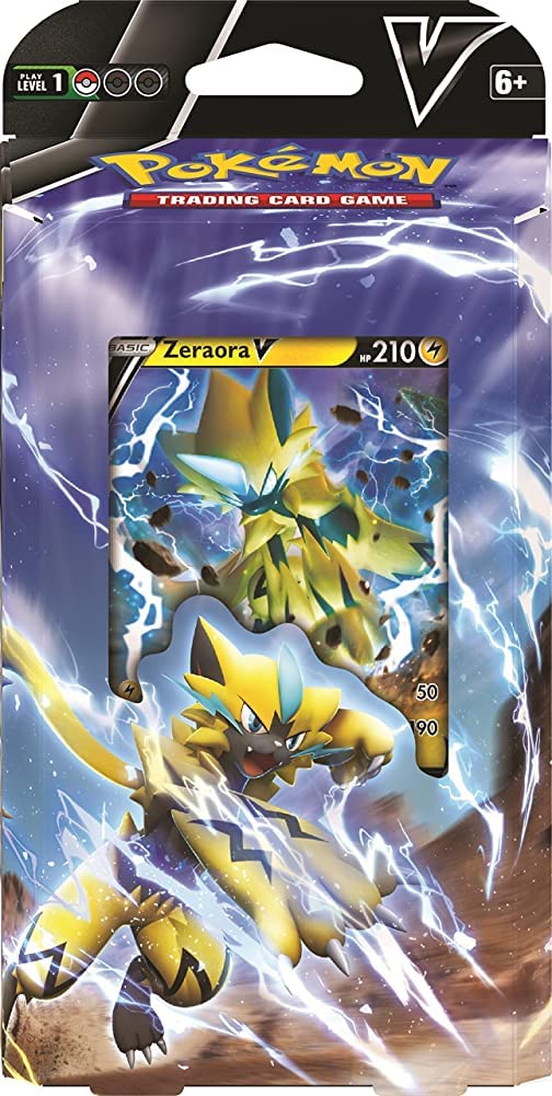 Pokemon TCG: Deoxys V or Zeraora V Battle Deck