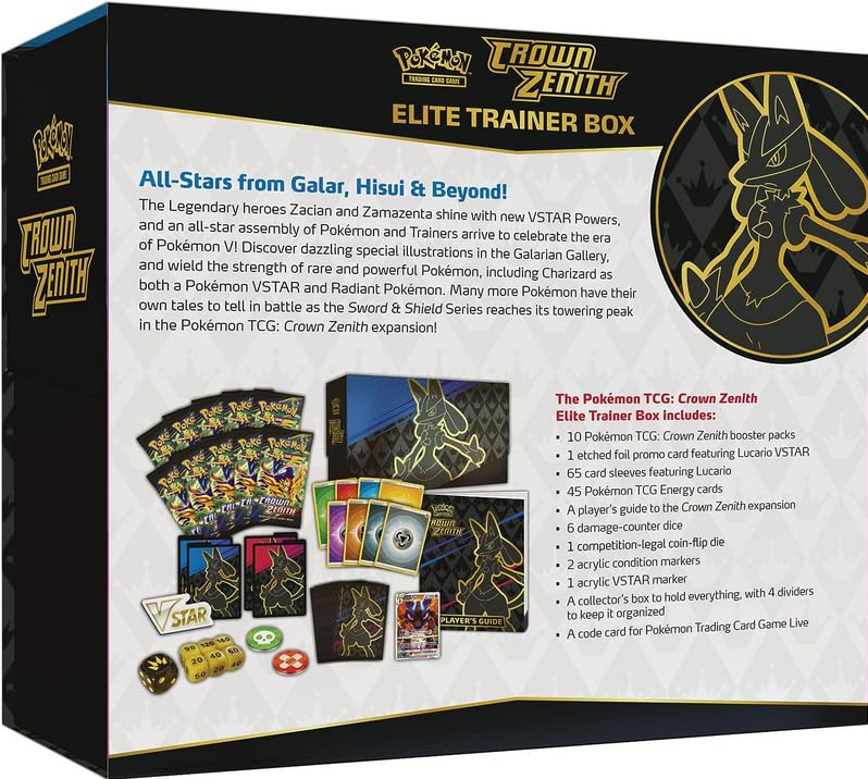 Pokemon TCG - Crown Zenith - Elite Trainer Box