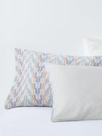 John Lewis Merida Chevron Pure Cotton Jacquard King Duvet Cover Set - Multi