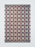 John Lewis Calado Geometric Wool Rich Cotton Rug 240 x 170cm - Burnt Umber