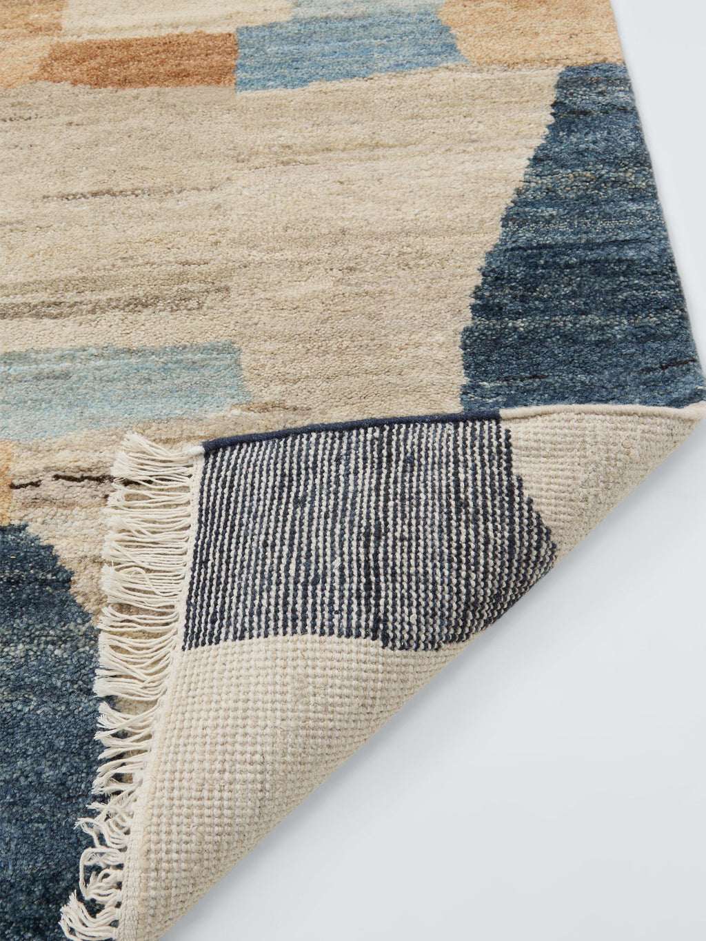 John Lewis Hand Knotted Cubic Wool Rug - Multicoloured - Size 240 x 170cm
