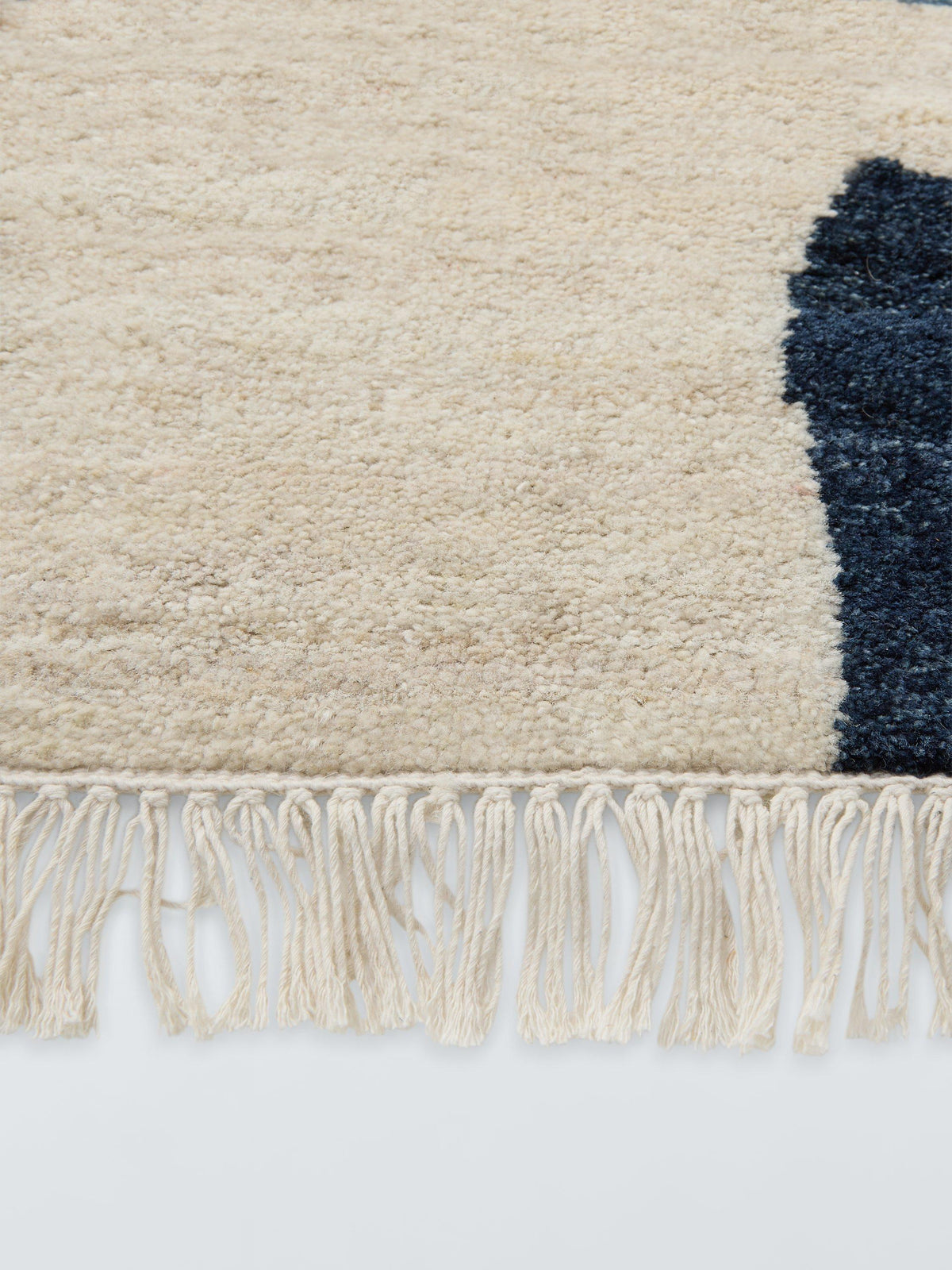 John Lewis Hand Knotted Cubic Wool Rug - Multicoloured - Size 240 x 170cm