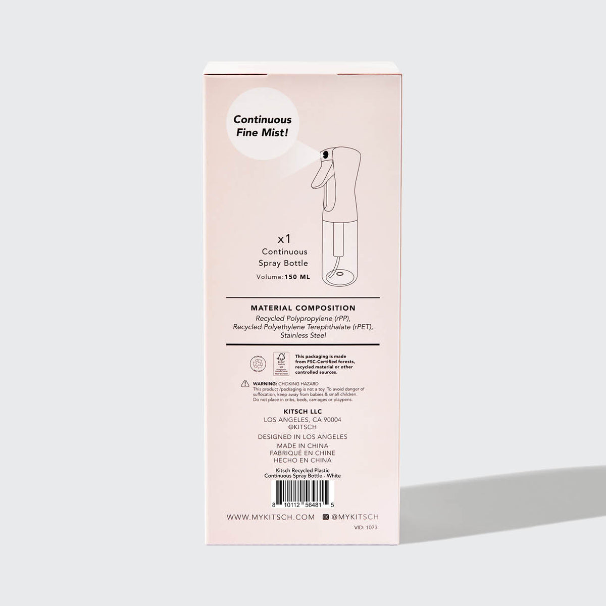 White Continuous Spray