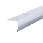 1-1/8 In. X 1-1/8 In. Polished Aluminum Stair Edging w/ Screw Nails