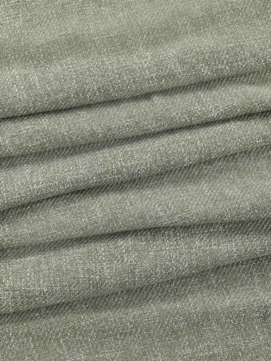 John Lewis Rustic Blackout Pencil Pleat Curtains 228 x 228cm - Laurel Green