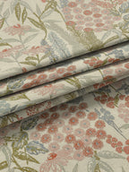 John Lewis Wildflower Weave Lined Pencil Pleat Curtains W167 x D274 - Multi