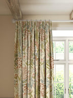 John Lewis Wildflower Weave Lined Pencil Pleat Curtains Multi - W228 x 228cm