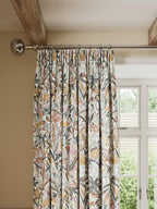 John Lewis Penelope Pair Lined Pencil Pleat Curtains 228 x 137cm - Plaster