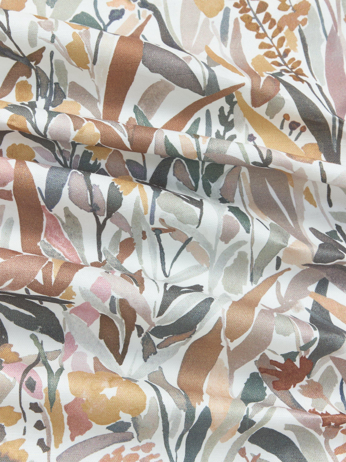 John Lewis Penelope Pair Lined Pencil Pleat Curtains 228 x 137cm - Plaster