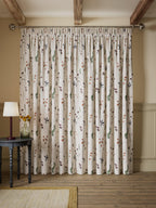John Lewis Joni Embroidery Lined Pencil Pleat Curtains - Multi 228 x 137 cm