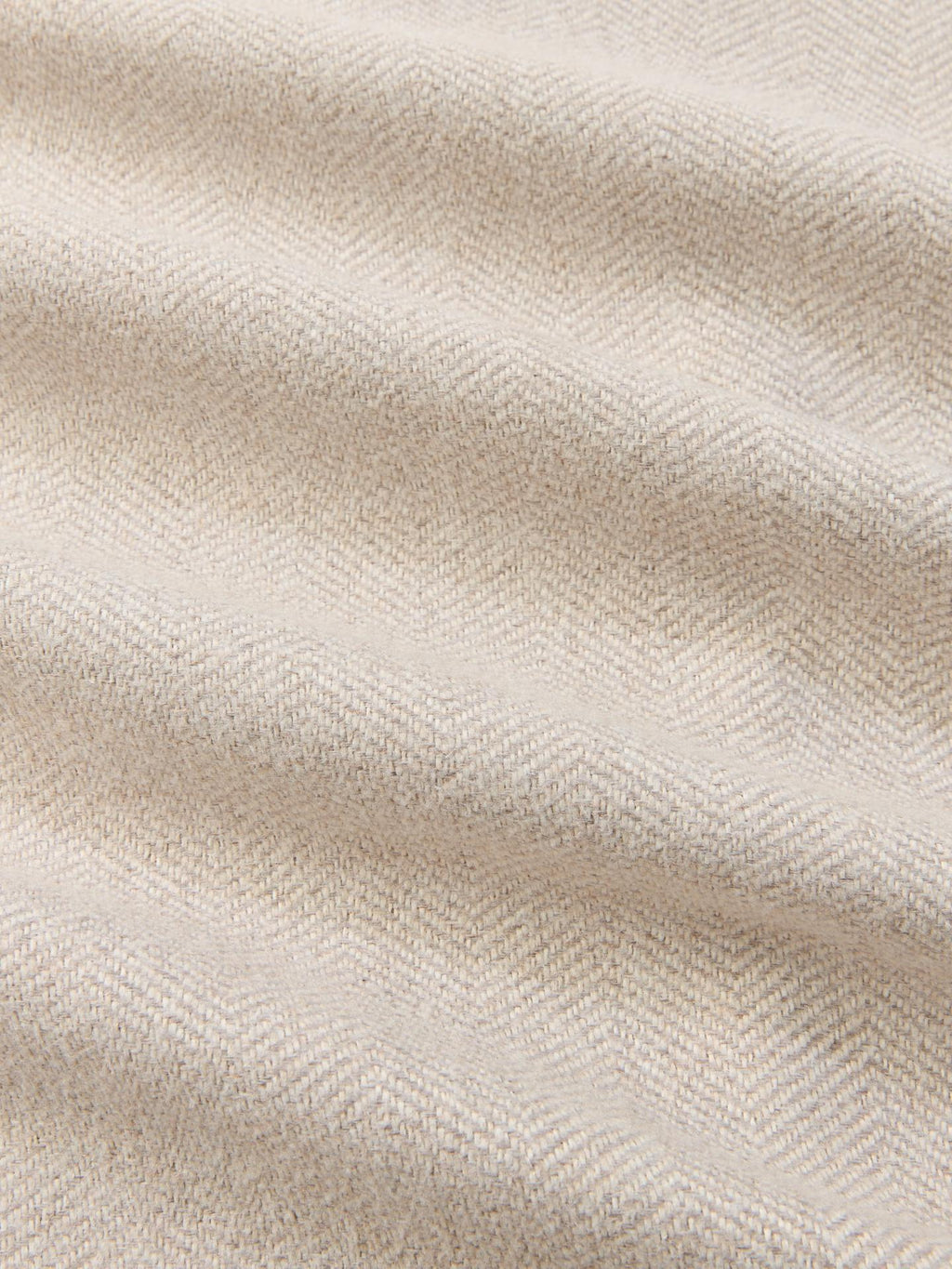 John Lewis Brushed Blackout Pencil Pleat Curtains W167 x D182cm - Alabaster