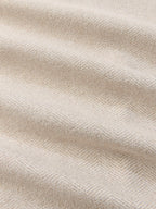 John Lewis Brushed Blackout Pencil Pleat Curtains W167 x D182cm - Alabaster