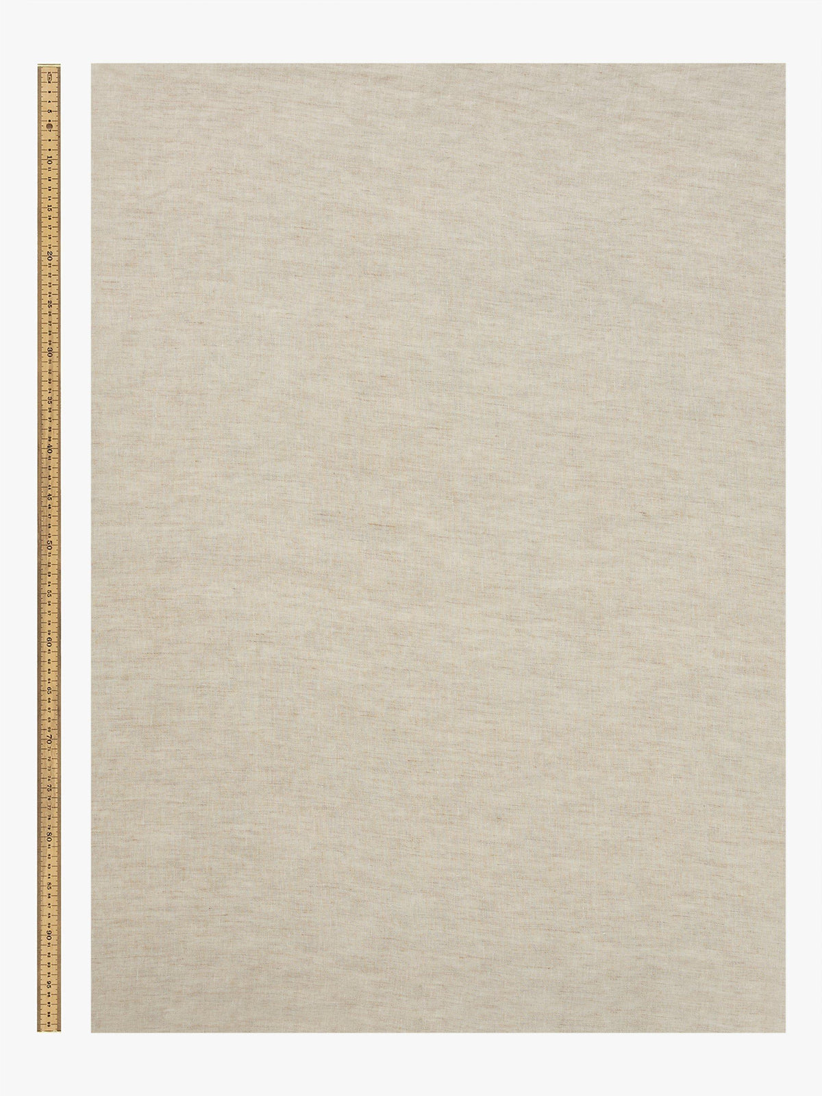 John Lewis Premium Slot Top/Hidden Tab Voile Panel - Natural W280 x D274 cm