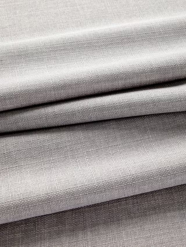 John Lewis Textured Thermal Lined Pencil Pleat Curtains 228x274cm Pale Grey