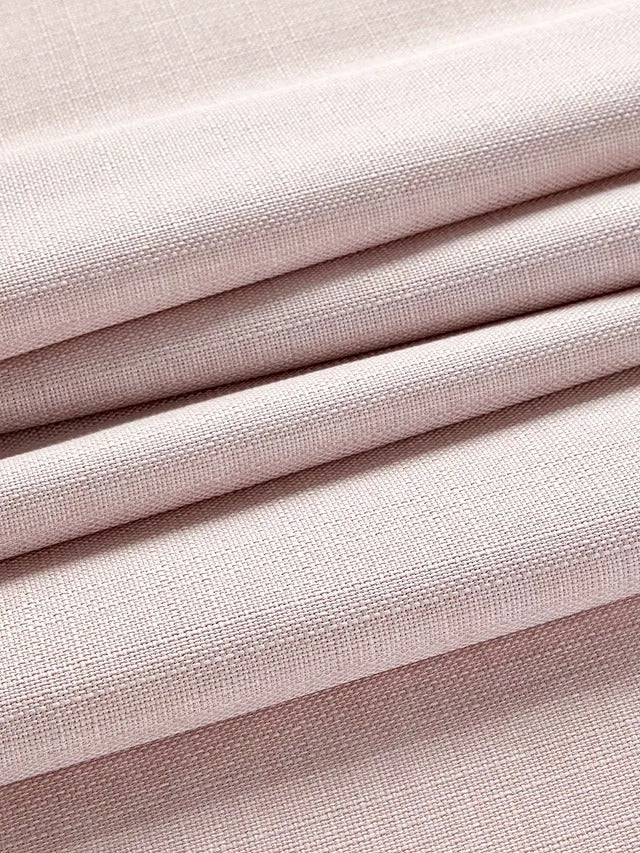 John Lewis Textured Pair Thermal Lined Curtains W228 x D228cm - Rose Pink