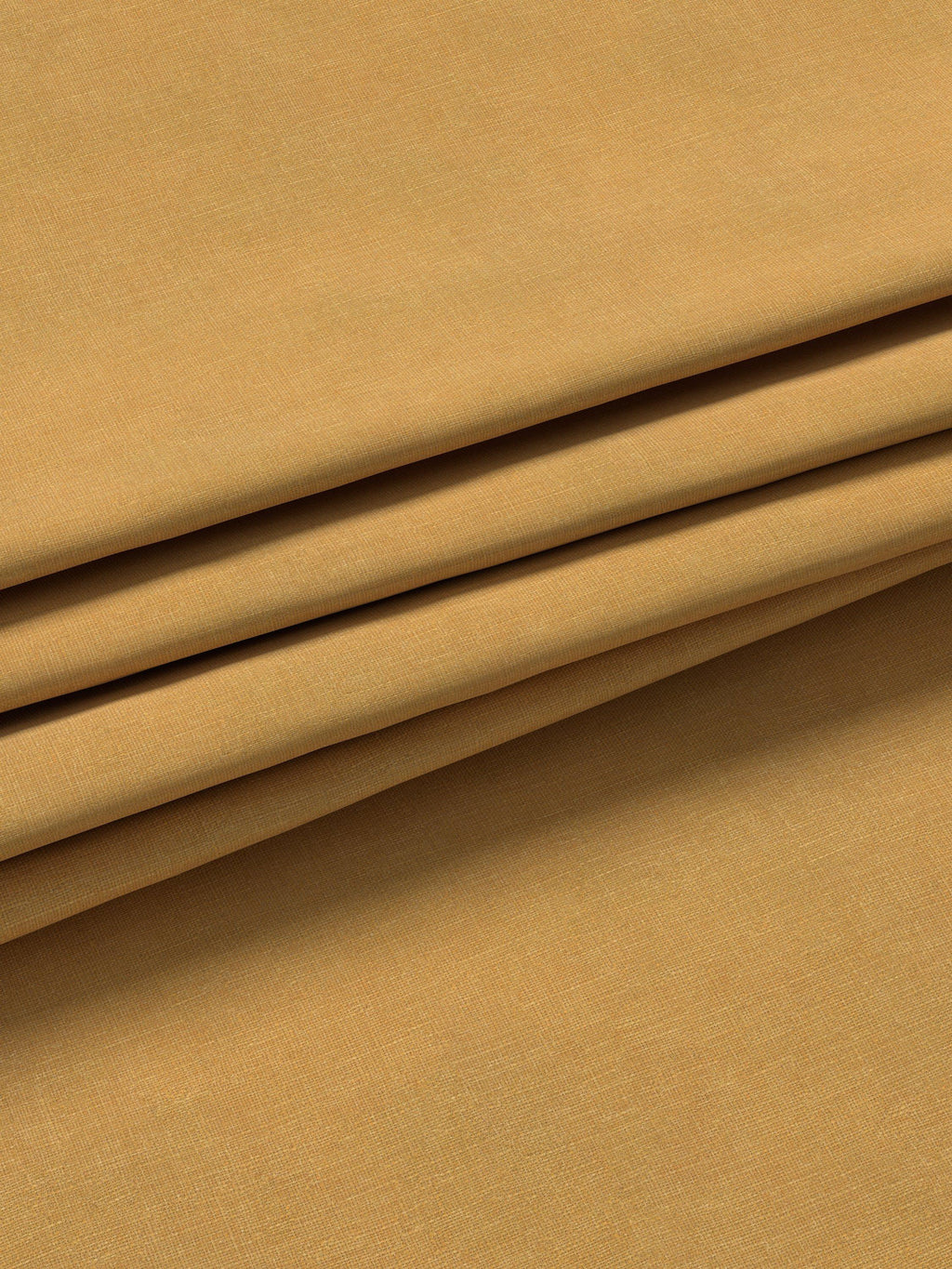John Lewis Pencil Pleat Blackout Lined Curtains Mustard W228 x Drop 228cm