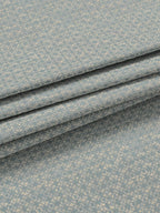 John Lewis Rona Weave Pair Lined Eyelet Curtains W167 x D182cm - Duck Egg
